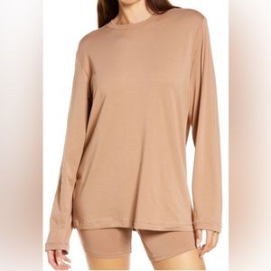 Skims Boyfriend Long Sleeve T-Shirt